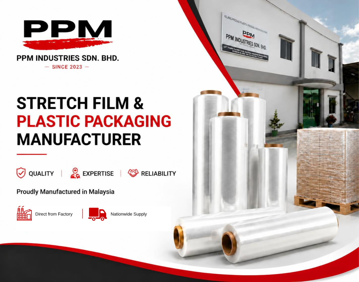 PPM Industries - Stretch Film and Plastic Packaging Manufacturer